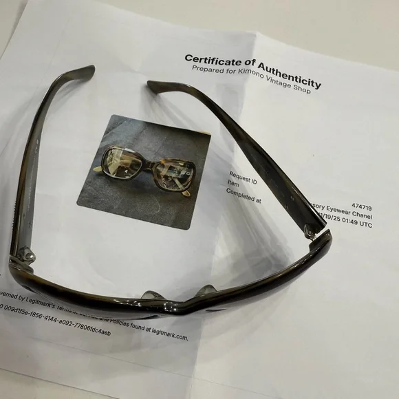 CHANEL Brown Marble Sunglasses 5102 - Picture 4 of 14